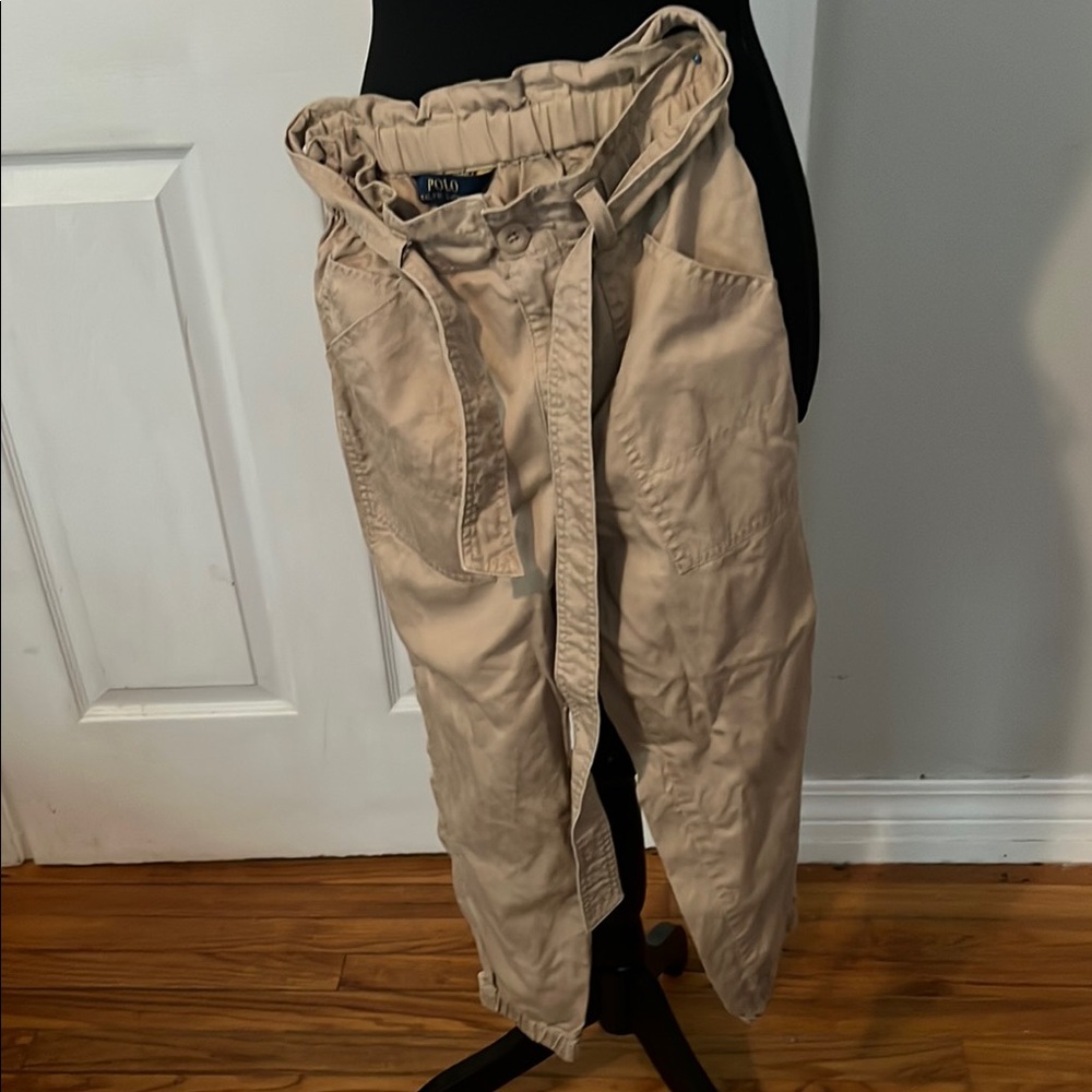 Polo by Ralph Lauren Tan Cargo Pants Relaxed Fit